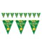 St. Patricks Theme - Happy St Patrick's Day Pennant Banner - Pack of 12